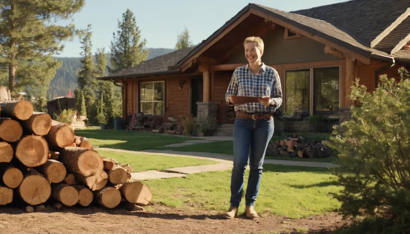 Homeowner reviewing tree removal options with a local provider in the Chicago area
